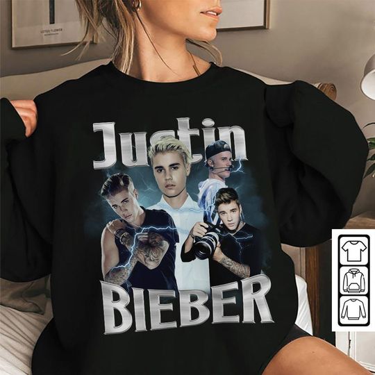 Discover Justin Bieber Music Pop Sweatshirt Fan Gift