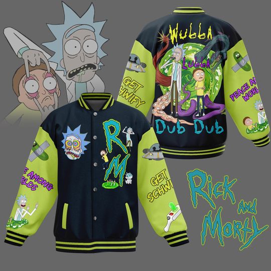 Discover Rick And Rickandmorty Baseball Jacket