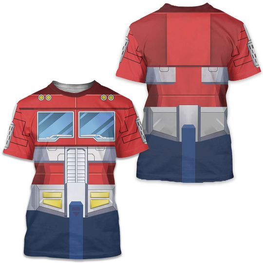 Discover Transformers Optimus Prime Cosplay Shirt