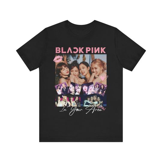 Discover BlackPink Shirt, Born Pink shirt, Kpop Fan Tee, Kpop Merch Shirt, Blackpink World Tour tee