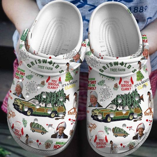 Discover National Lampoons Christmas Vacation Movie Custom Name Clogs Shoes