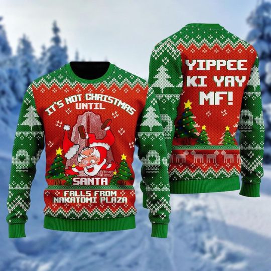 Discover Santa Claus Christmas Ugly Sweater, It's Not Christmas Unitl Santa Sweater