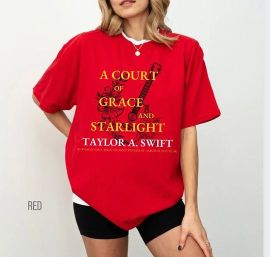 Discover A Court of Red, Swift Red Shirt, Romantasy Bookish Tshirt
