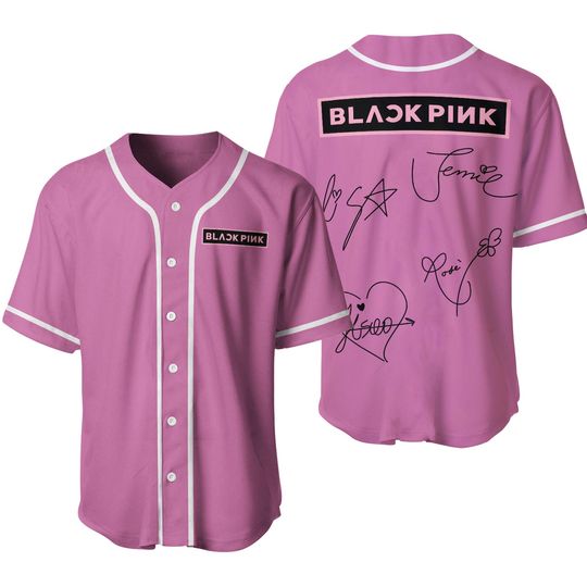 Discover Blackpink Baseball Jersey, k-pop, Born Pink Shirt. BlackPink merch