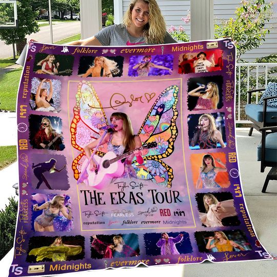 Discover Taylorr Swifts fleece blanket