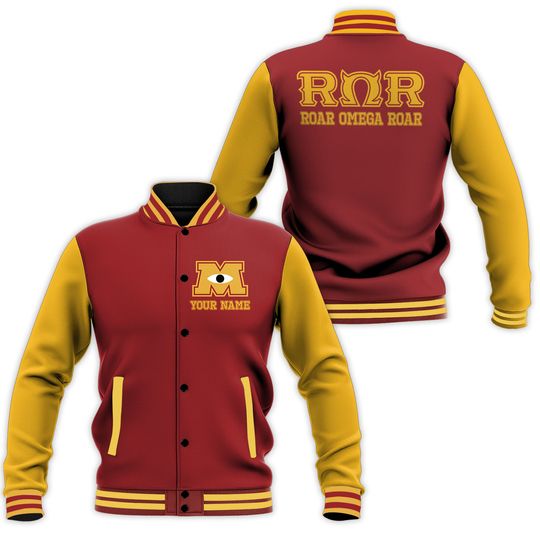 Discover Custom Monster University ROR Basic Varsity Jacket, Baseball Outfit