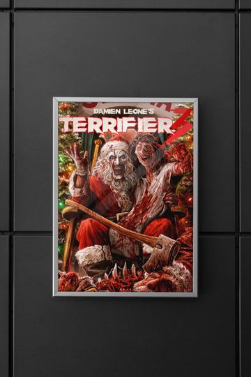 Discover Terrifier 3 Movie Poster, Popular Film Gift