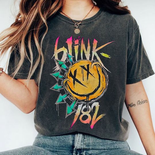 Discover B182 Comfort Colors Shirt, B182 Rock Shirt, Smile Face T-Shirt