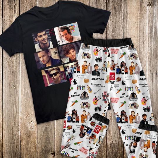 Discover One Direction Pajamas Set, One Direction Personalized Family Pajamas