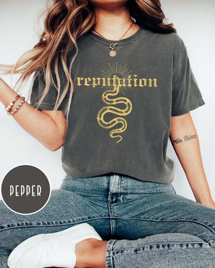 Discover Reputation Snake Comfort Colors Shirt, Music Lover Shirt, Music Fan Lover