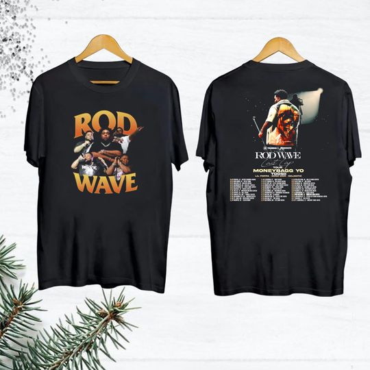 Discover Rod Wave Last Lap Tour 2024 Concert Shirt