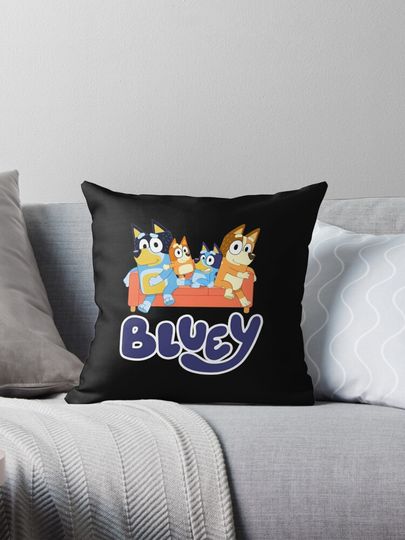 Discover Blueyzz Family Pillow