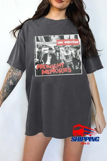 Discover One Direction Band Shirt, Midnight Memories Song Sweatshirt