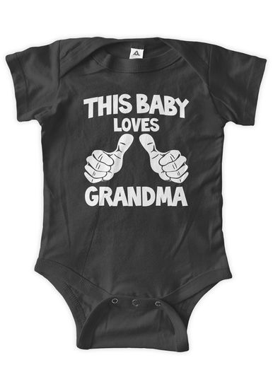 Discover This Baby Loves Grandma One Piece