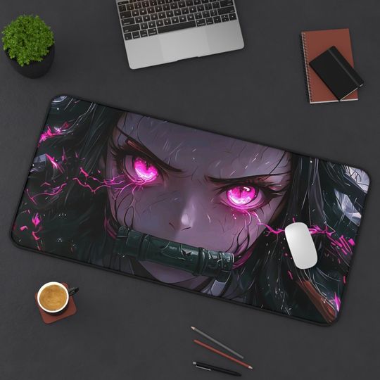 Discover neko demon Anime Desk Mat, Christmas Birthday Gift Idea