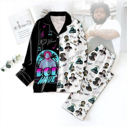 Discover Rod Wave Pajamas Set, Last Lap Tour Pyjamas, Music Tour 2024