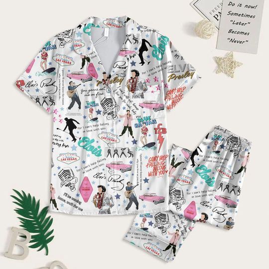 Discover Elvis Presley Pajamas Set