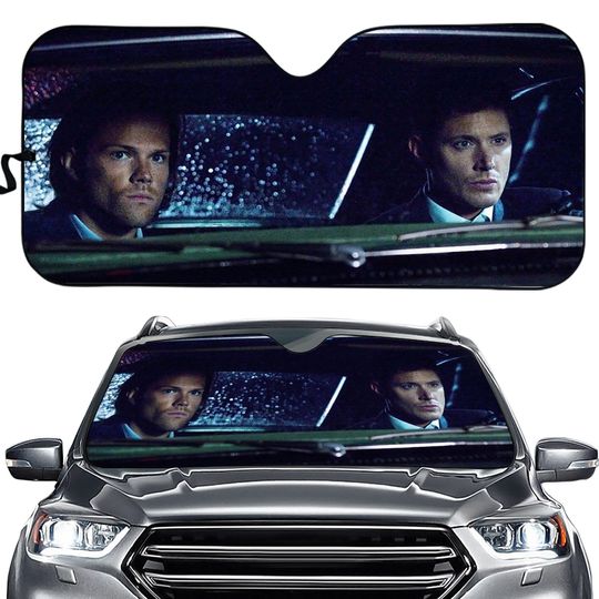 Discover Christmas Supernatural Car Sun Shade,