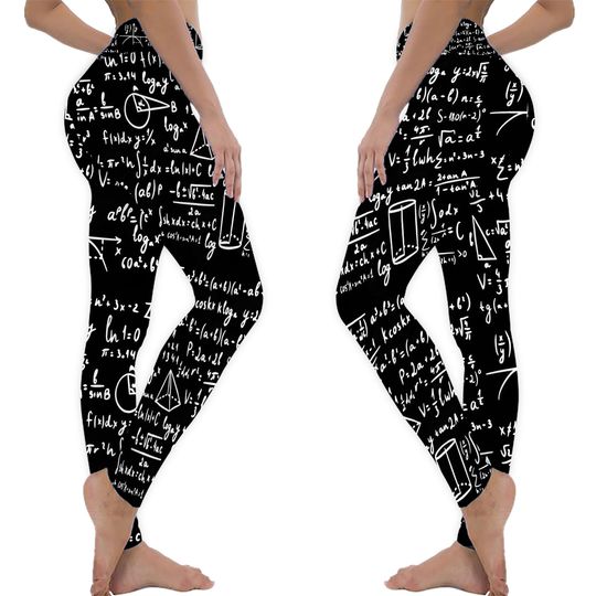 Discover Math formulas Ideal gift for Teachers,students and math lovers Leggings