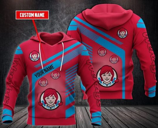 Discover Personalized Wendy’S Custom All Over Print 3D Hoodie