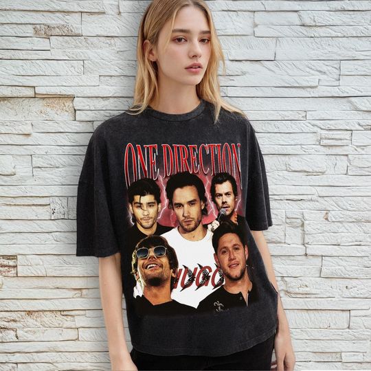 Discover One Direction Vintage T-Shirt, Liam Payne Shirt, Music Tour Shirt Gift For Fan