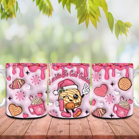 Discover It's Cold Outside 3D Inflated Effect Mugs