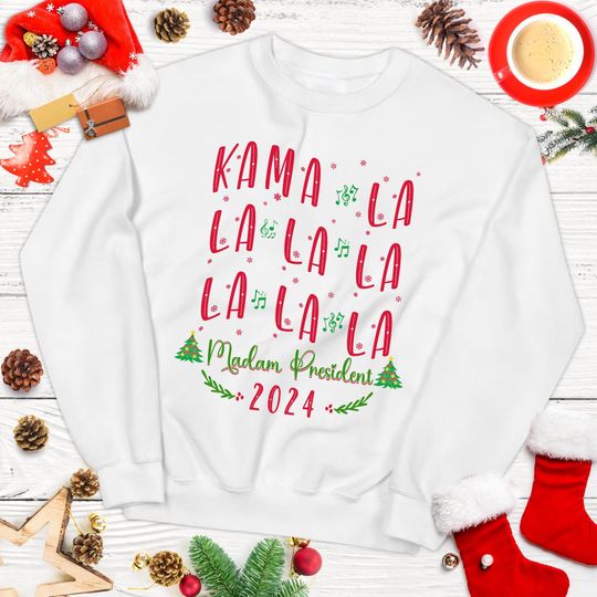Discover Kamala La La La Christmas Shirt