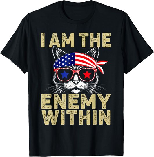 Discover I Am The Enemy Within Kamala Harris 2024 T-Shirt