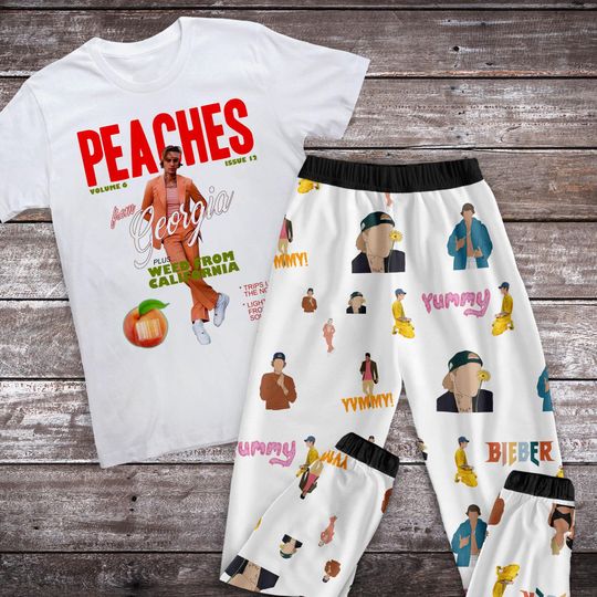 Discover Justin Bieber Pajamas Set