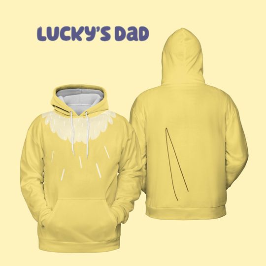 Discover Lucky Dad Cosplay Hoodie, Labrador Retriever Heelers 3D Shirt, Dad Costume 3D Hoodie