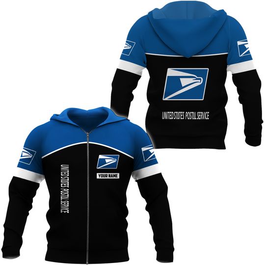 Discover Postal Service 3D Zip Hoodie 2024