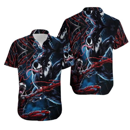 Discover Ven0m Let There Be Carnage Hawaiian Shirt
