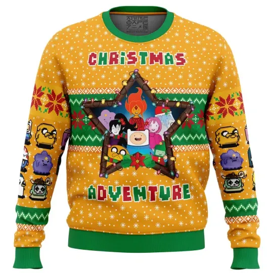 Discover Christmas Adventure Adventure Time Ugly Christmas Sweater