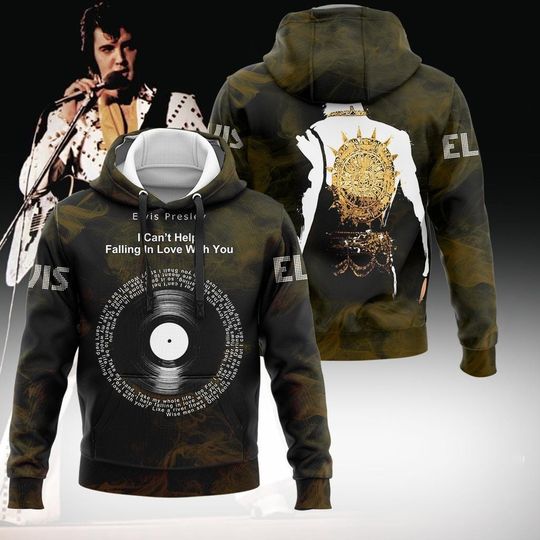 Discover Elvis Presley Tour 3D Hoodie