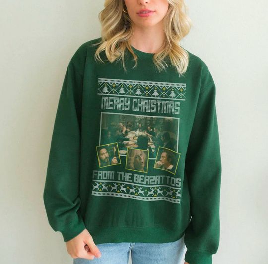 Discover The Bear TV Show Christmas Sweater, Jeremy Allen White Xmas Sweatshirt The Bear TV Show