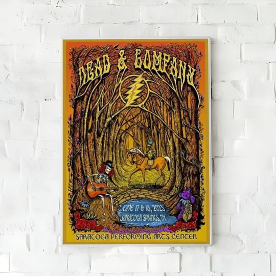 Discover Dead and & Company poster Jun 17- 18 Saratoga