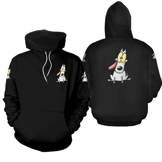 Discover Spunky! (Rocko's Modern Life) 3D Hoodies