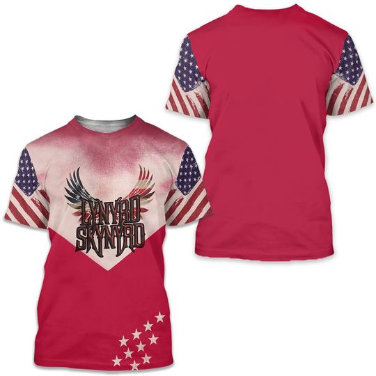 Discover Lynyrd Skynrd Patriotic Tee