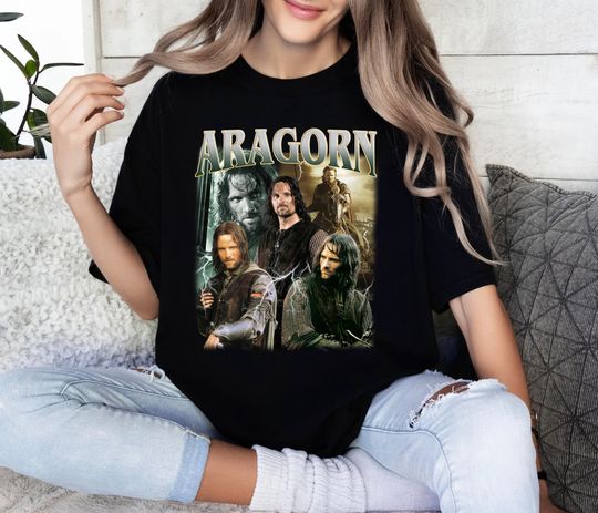 Discover Aragorn Unisex Shirt | Aragorn Vintage 90' Shirt