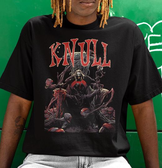 Discover Knull Venom Shirt, God of Symbiotes Comic Tshirt, Venom Last Dance 2024