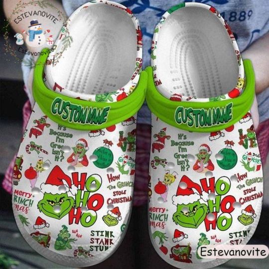 Discover The funny character Christmas Clogs, The funny character Christmas Clogs