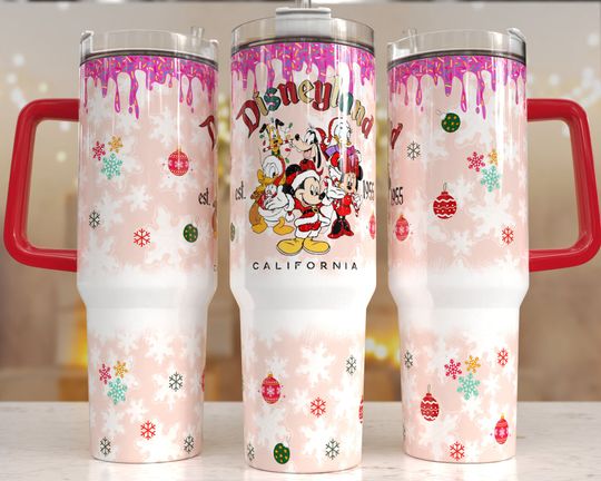 Discover Cartoon Christmas 40oz Quencher Tumbler
