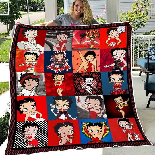 Discover Betty Boop Quilt Blanket, Betty Boop Blanket