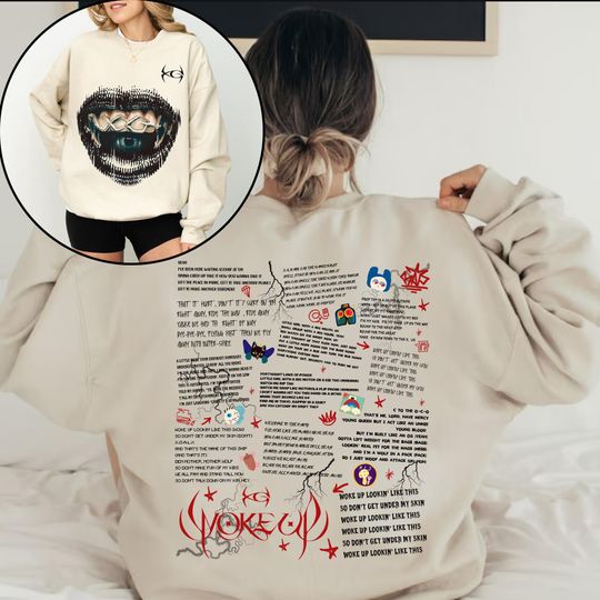 Discover XG Woke Up Lyrics Sweatshirt, XG The First Howl World Tour Sweatshirt
