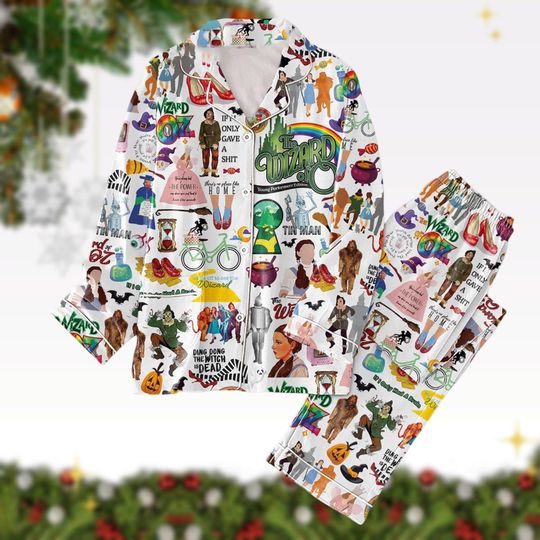 Discover The Wizard Of Oz Pajamas Set, Ding Dong The Witch Is Dead Pj Set, Wicked Witch Horror Pajamas Set