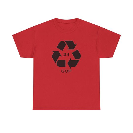 Discover I may be garbage but I recycle my presidents.  Supporters of Trump MAGA