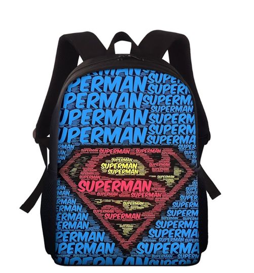 Discover Superman Lovers Superheroes Movie Back To School Backpack