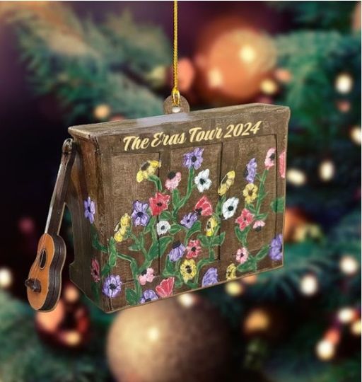 Discover Surprise Song Piano Ornament, The Era Tour Ornament, Music Ornament
