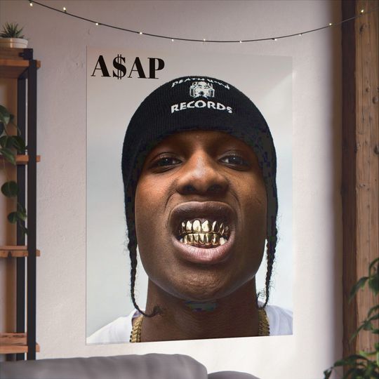 Discover Asap Rocky Aesthetic Wall Art
