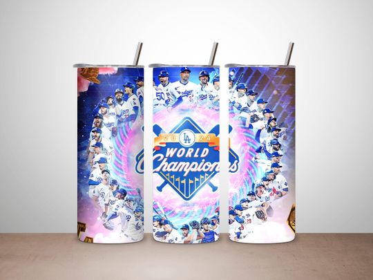 Discover 20oz Skinny Tumbler  Baseball Champions 2024